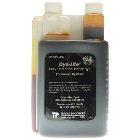 TRACER PRODUCTS Eng Coolant Dye 32Oz TP-3900-0032
